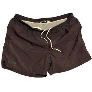 Men's Vintage IZOD Faded Black Swim shorts Size Medium